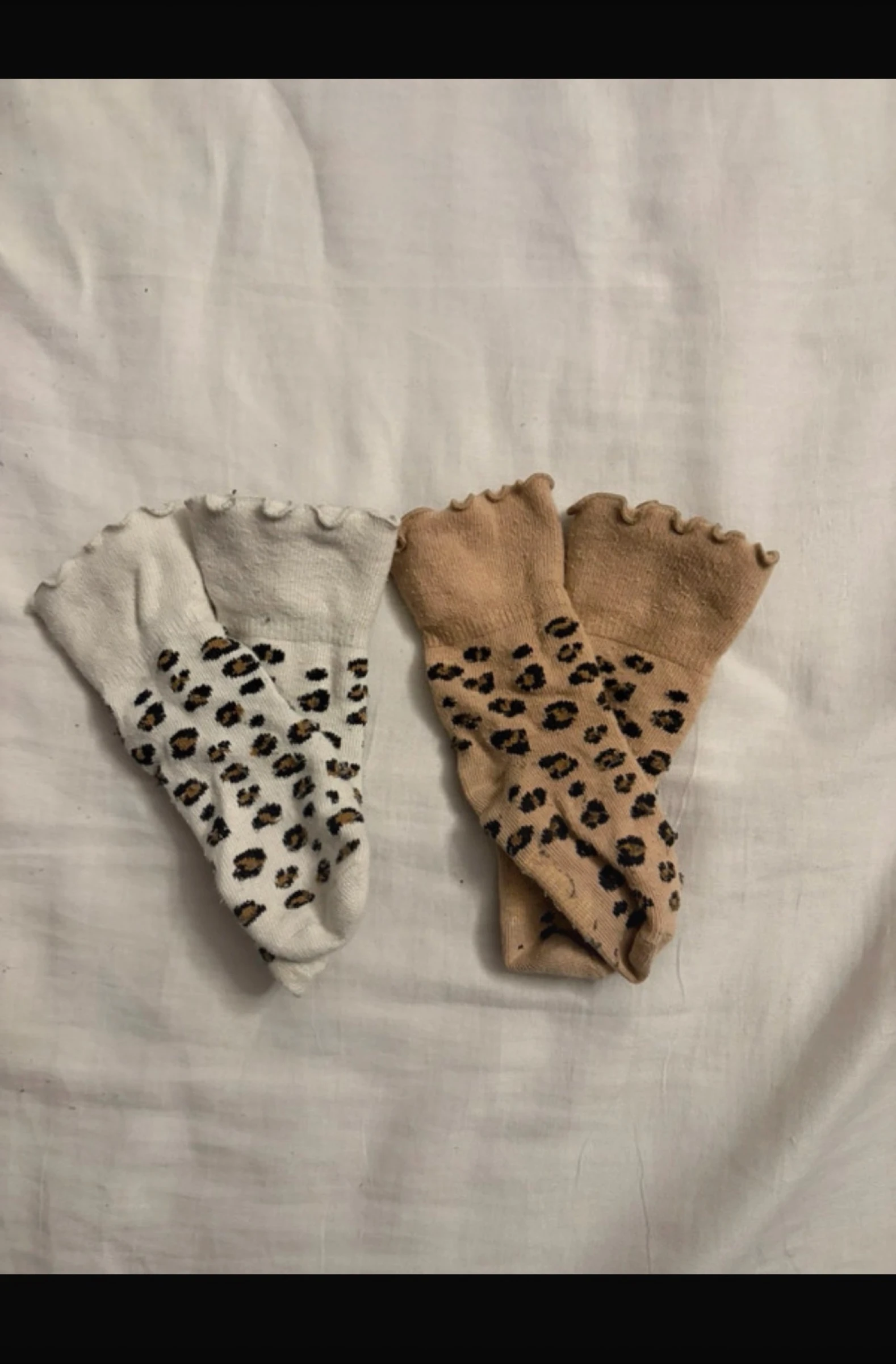 Lote bebé niña 56 cm - bodies volantes + calcetines leopardo – photo 6